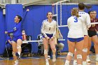 VB vs RIC  Wheaton Women's Volleyball vs Rhode Island College. - Photo by Keith Nordstrom : Wheaton, Volleyball, VB